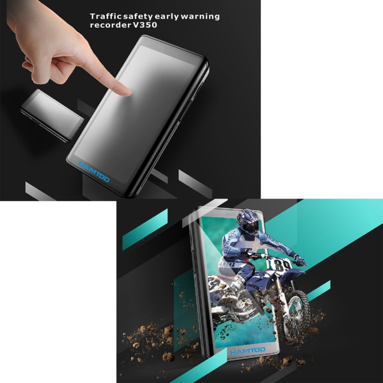 HAMTOD HV35 3.5 inch IPS Touch Screen 170 Degrees Wide Angle Full HD Video Car DVR, Support TF Card(32GB Max) / G-Sensor