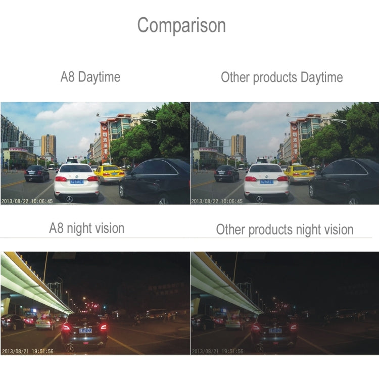 CAR LOVER A9 1296P 4.0 inch Screen Display Vehicle DVR, MStar Program, 170 Degree Wide Angle Viewing, Support Loop Recording / G-Sensor / Motion Detection