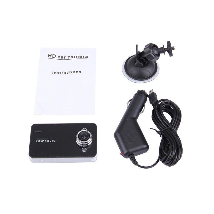 Portable HD 720P Car Camcorder DVR Driving Recorder Digital Video Camera Voice Recorder, 2.4 inch TFT Screen Display, Support Motion Detection & File Locking Function, 32GB TF Card