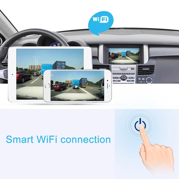 S07 Universal Full HD 1080P 16MP 2GB Hidden Vehicle Traveling Driving Recorder Car Camcorder DVR Digital Video Camera Voice Recorder, Support WiFi, APP Function