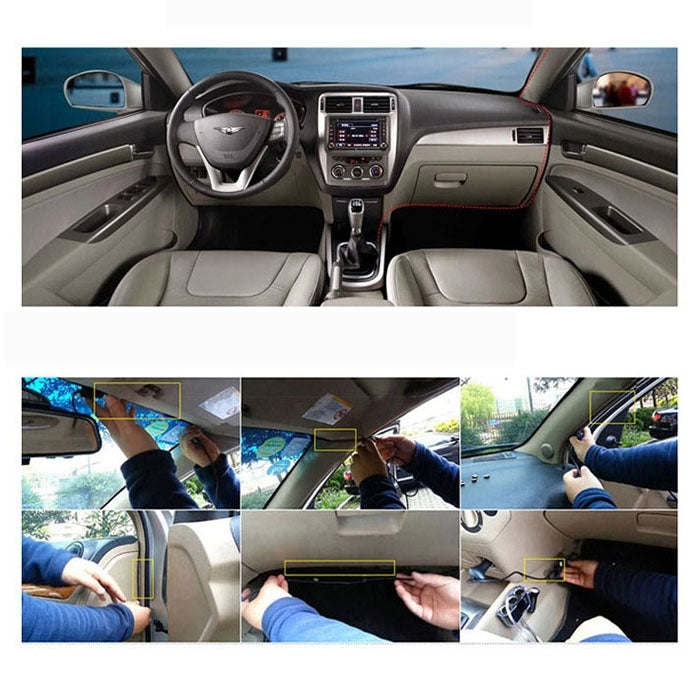 T105s Car DVR Camera 3.0 inch LCD HD 1080P 15.0MP Camera 170 Degree Wide Angle Viewing with Night Vision Light, Novatek 96223, Support Night Vision / Motion Detection / TF Card / HDMI