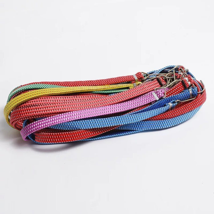 2 PCS 2m Elastic Strapping Rope Luggage Packing Tape for Bicycle Motorcycle Back Seat, Random Color Delivery