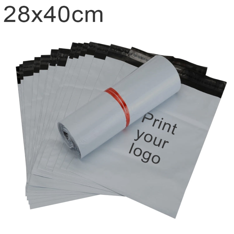 20000 PCS 28x40cm Custom Printed Thick Plastic Courier Bags with Your Logo for Products Packaging & Shipment