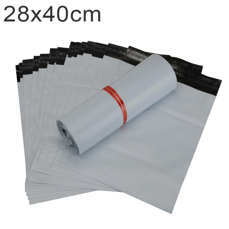 100 PCS / Roll Thick Express Bag Packaging Bag Waterproof Plastic Bag, Size: 28x40cm