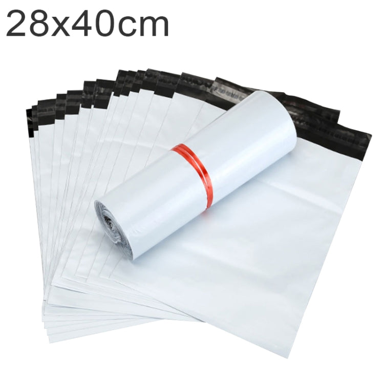 100 PCS / Roll Thick Express Bag Packaging Bag Waterproof Plastic Bag, Size: 28x40cm