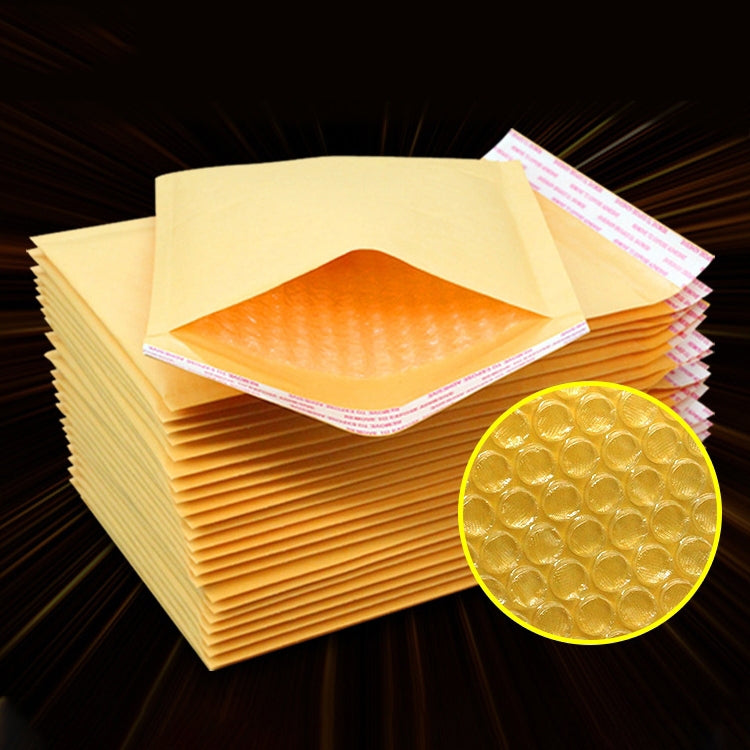 100 PCS Kraft Paper Envelope Bag Express Bubble Bag Packaging Bag, Size: 19x28+4cm