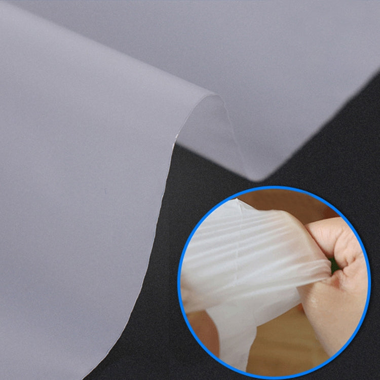 200 PCS Frosted Translucent CPE Self-adhesive Bag Zip Lock Bag Packaging Bag, Size: 6x10+2cm