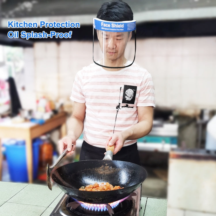 100 PCS Puluz Anti-Saliva Splash Anti-Spitting Anti-Fog Anti-Oil Protective Face Shields Mask with Elastic Band