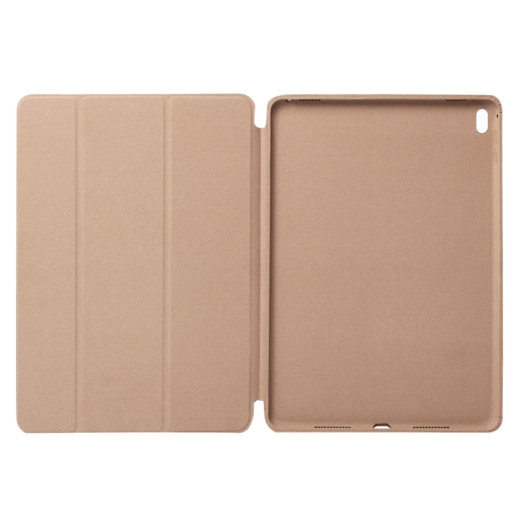 Horizontal Flip Solid Color Leather Case with Three-folding Holder & Wake-up / Sleep Function for iPad Pro 9.7 inch
