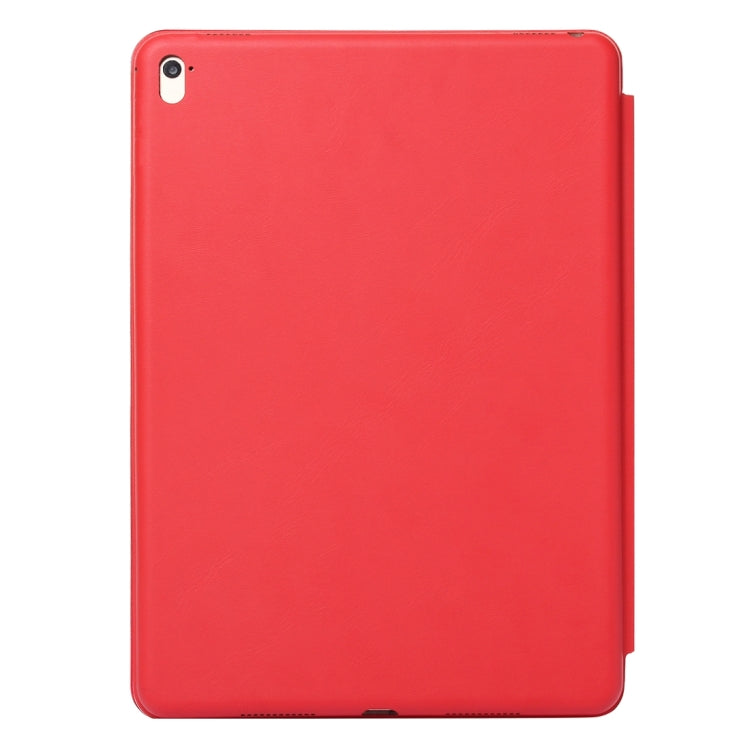 Horizontal Flip Solid Color Leather Case with Three-folding Holder & Wake-up / Sleep Function for iPad Pro 9.7 inch