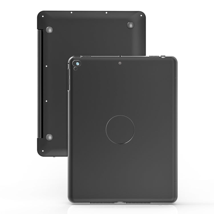 F19B for iPad 9.7 (2017/2018) & iPad Air & Air 2 & iPad Pro 9.7 & New iPad 9.7 inch (2017) Ultra-thin ABS Horizontal Flip Tablet Case + Bluetooth Keyboard