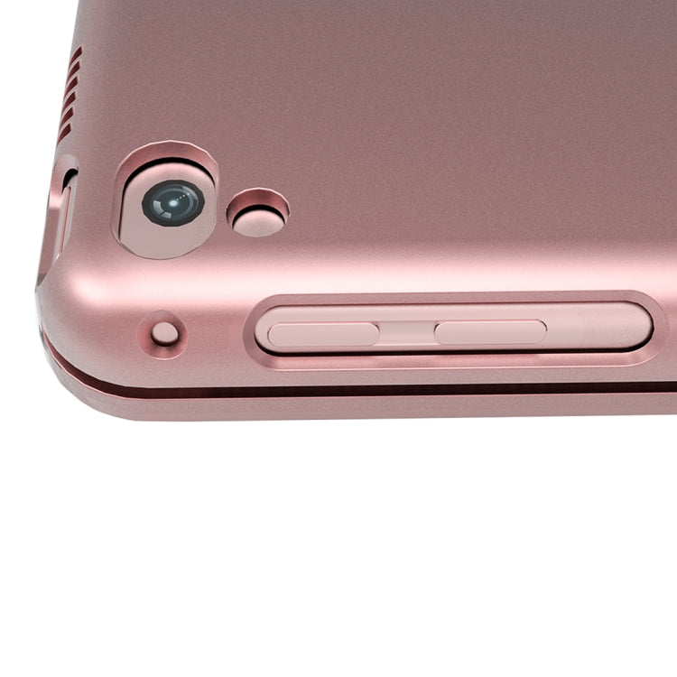 F19B for iPad 9.7 (2017/2018) & iPad Air & Air 2 & iPad Pro 9.7 & New iPad 9.7 inch (2017) Ultra-thin ABS Horizontal Flip Tablet Case + Bluetooth Keyboard