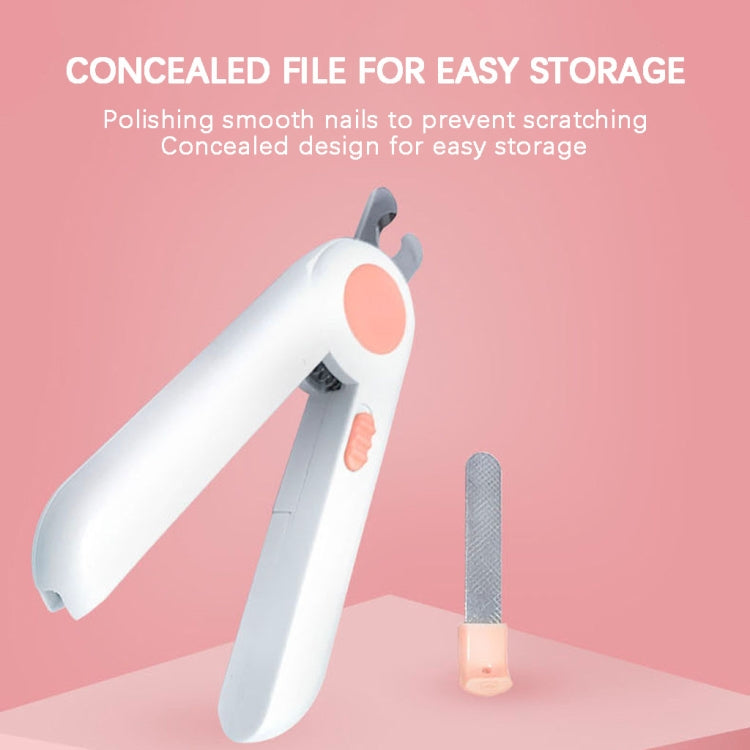 Pet Cat and Dog LED Light Nail Clippers