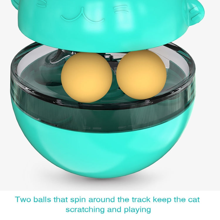 Pet Toy Cat Shaking Food Ball Tumbler Toy Ball