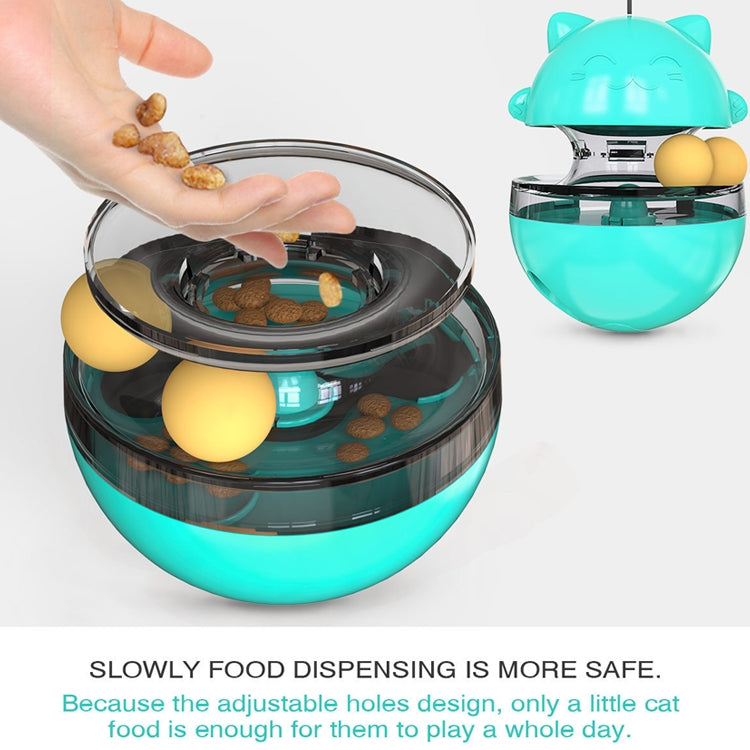 Pet Toy Cat Shaking Food Ball Tumbler Toy Ball