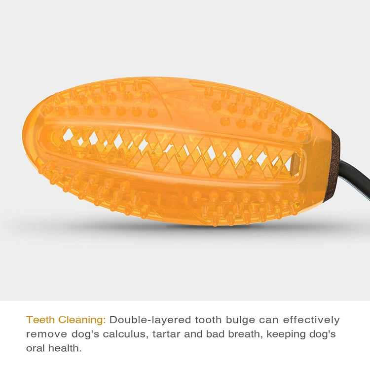 Molar Teeth Leaking Bite resistant Ball Double Sucker Dog Toy