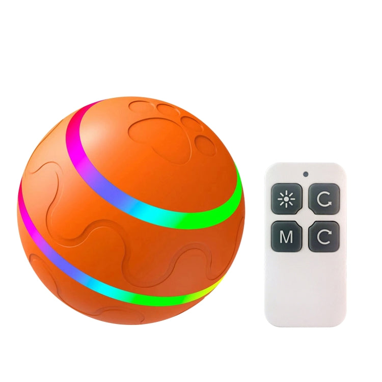 O1 Intelligent Remote Control Pet Toy Dog Training Luminous Ball