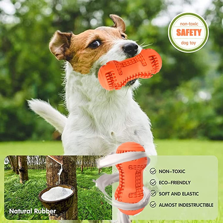 Rubber Hammer Shape Dog Cleansing Teeth Molar Leakage Toys Pet Supplies