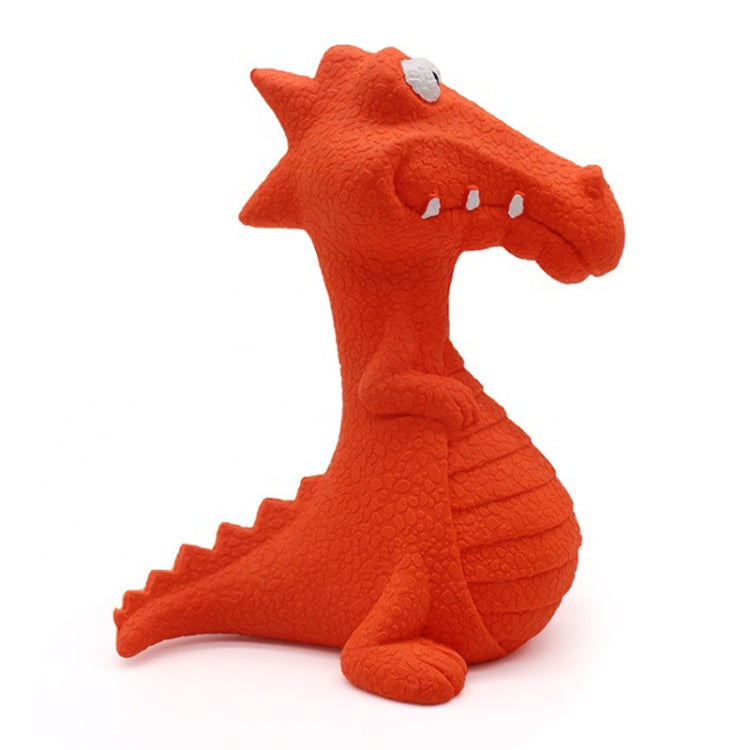 Dinosaur Shape Rubber Dog Sounding Toys Pet Products