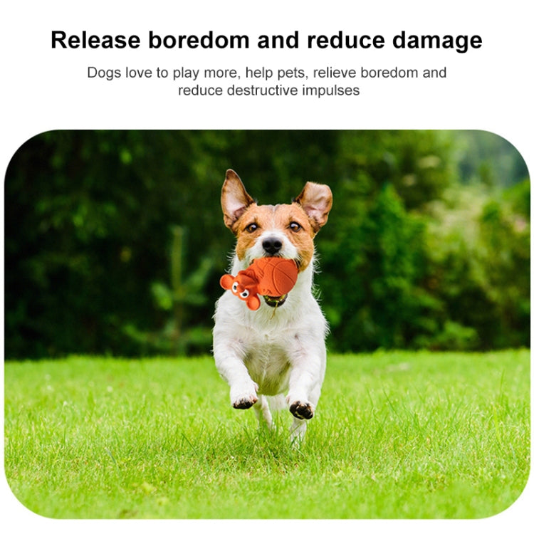 Mouse Basketball Shape Rubber Dog Voice Toy Pet Products