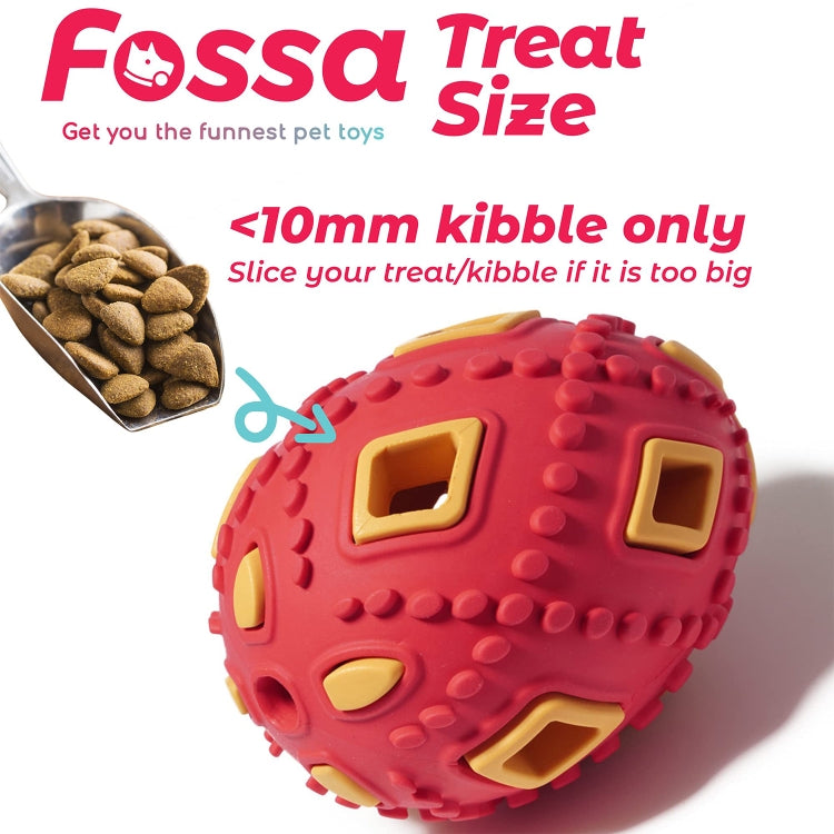 Hollow Egg Rubber Dog Leaking Sound Toy Pet Product