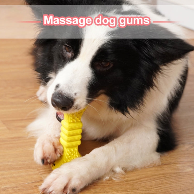 Large Bone Shape Rubber Dog Molar Leakage Feeding Toys Pet Products