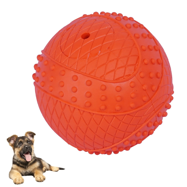 Rubber Dog Tie Sound Ball Toy Pet Products