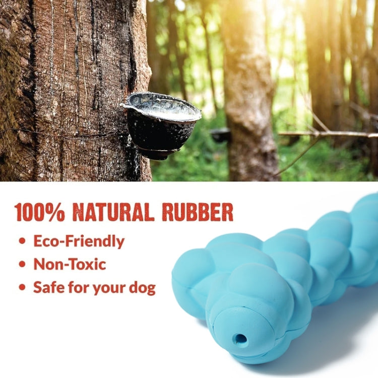 Rubber Bubble Sound Bone Shape Dog Toy Pet Products