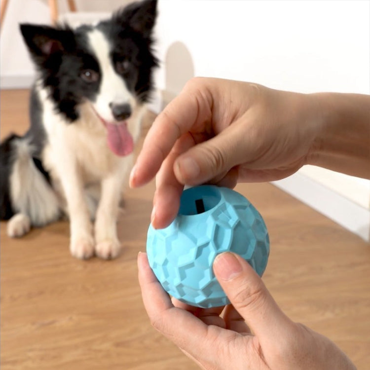 Large Rubber Masonry Stone Ball Shape Dog Leaking Sound Toy Pet Product