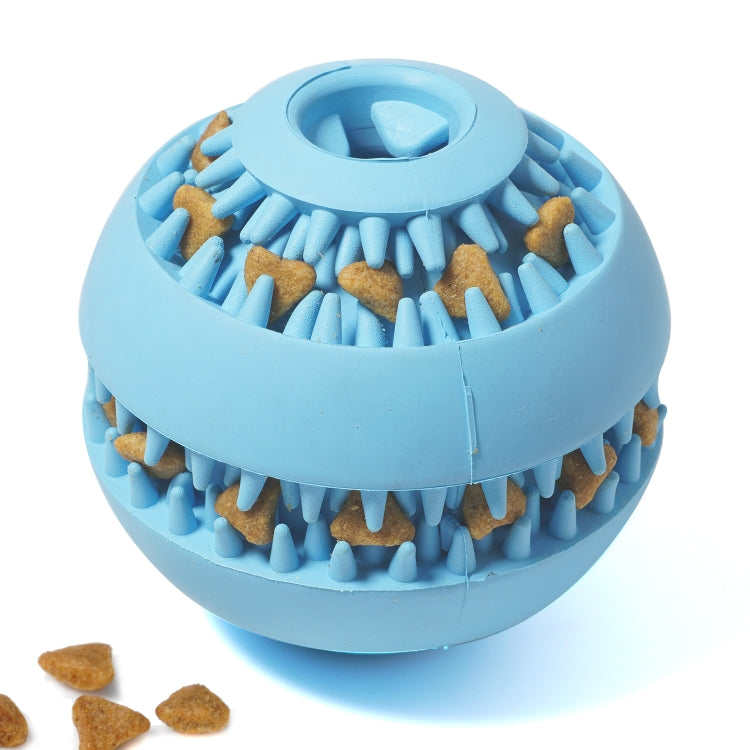 Small Rubber Teeth Leak Ball Dog Toy Pet Products