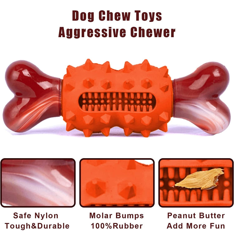 Natural Rubber + Nylon Material Rubberized Biting Shape Dog Biting Toys Pet Products
