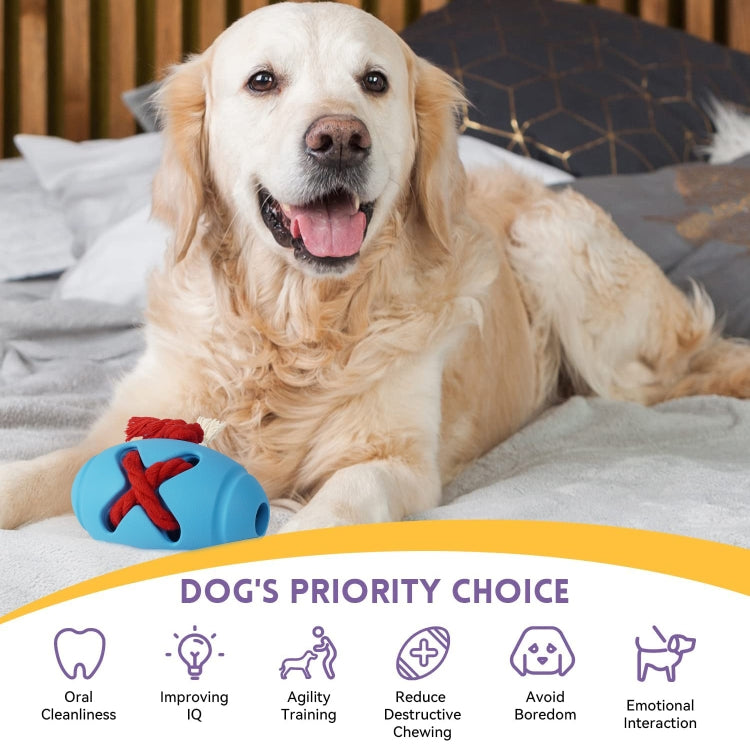 Rubber Rope Rugby Dog Molar Interactive Toys Pet Products
