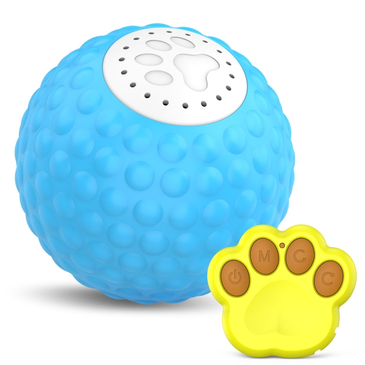 C1 5cm Intelligent Remote Control Pet Toy Cat Training Luminous Ball