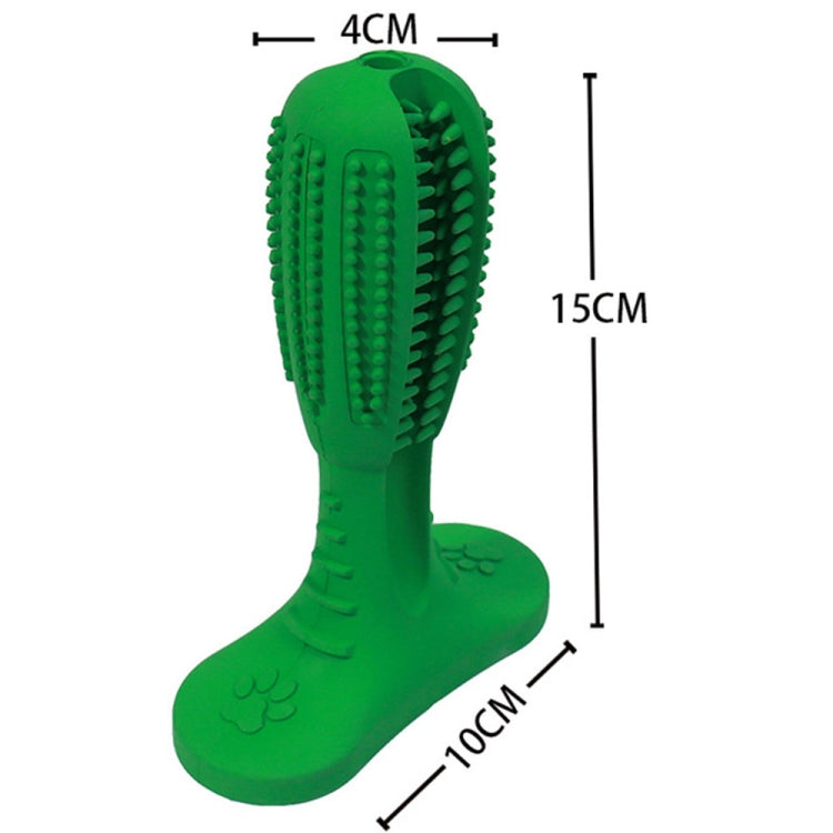 Pet Toothbrush Vocal Cleaning Teeth Molar Rod Dog Toy Supplies, Size: 15x10x4cm