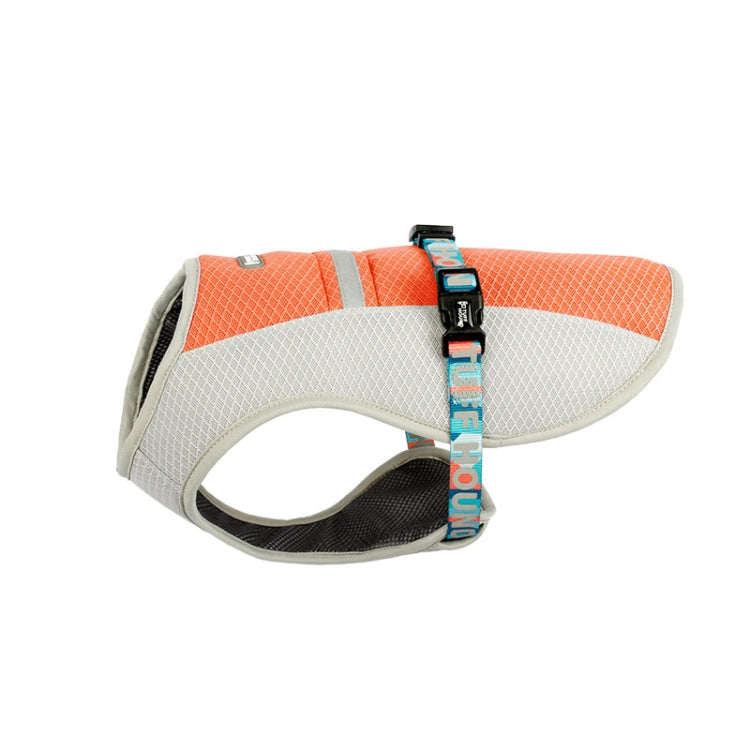 TUFFHOUND TH00204 Summer Pet Clothes Dog Cooling Vest Clothes, Size: S(Orange)