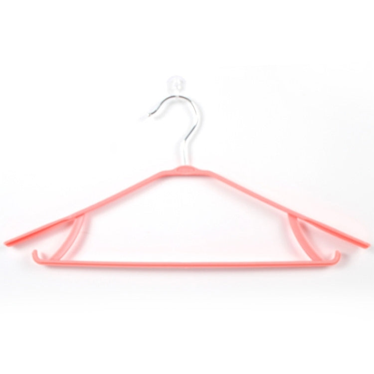 Wide Shoulders Seamless Plastic Hangers (5 Pack)