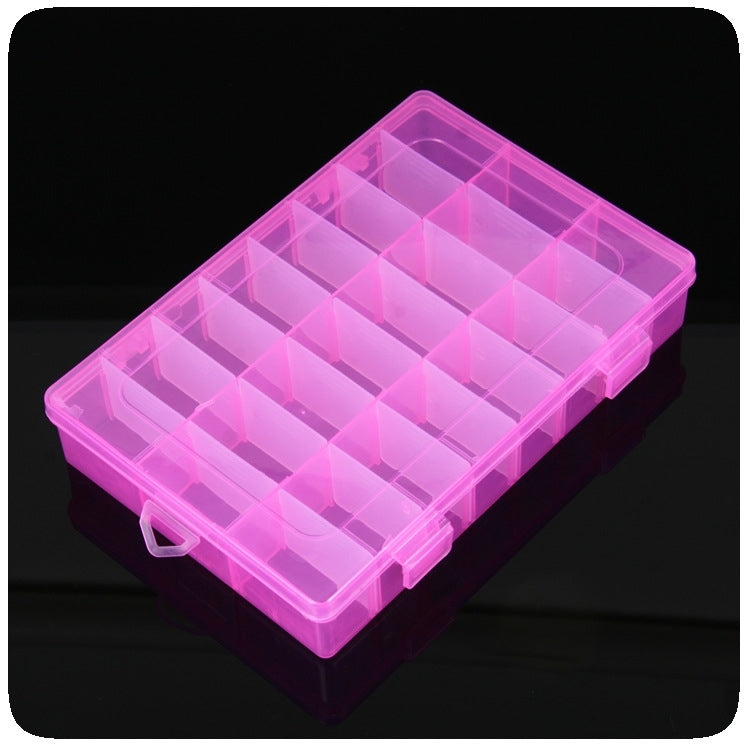 24 Grid Transparent Storage Box