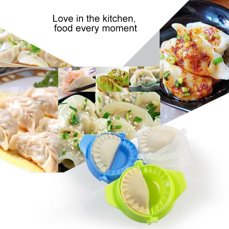 10 PCS Kitchen Crescent-shaped Dumplings Device, Random Color Delivery
