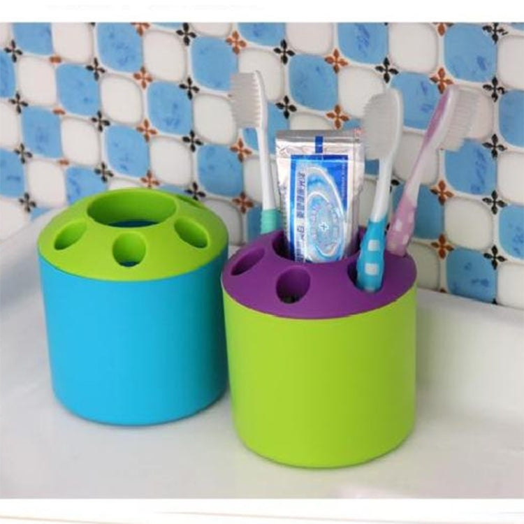 6 Pack Porous Toothbrush Holder Random Color Delivery