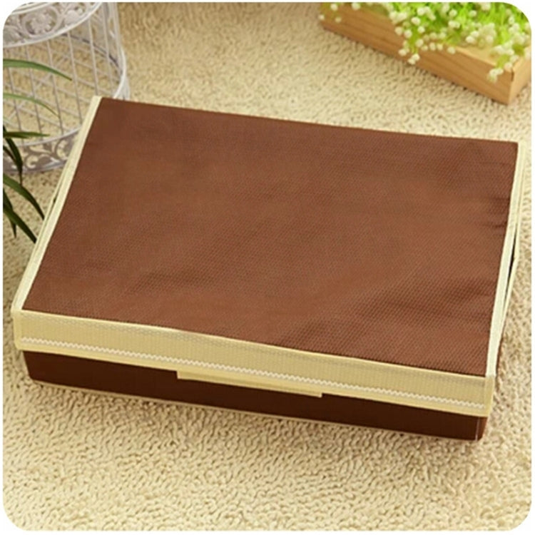 Foldable Underwear Socks Plaid Covered Storage