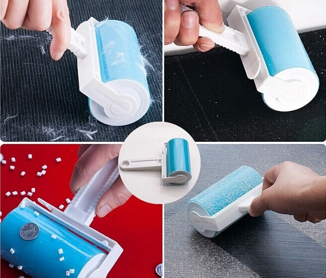 3 Pack Hair Remover Clothing Dust Rollver Random Color Delivery