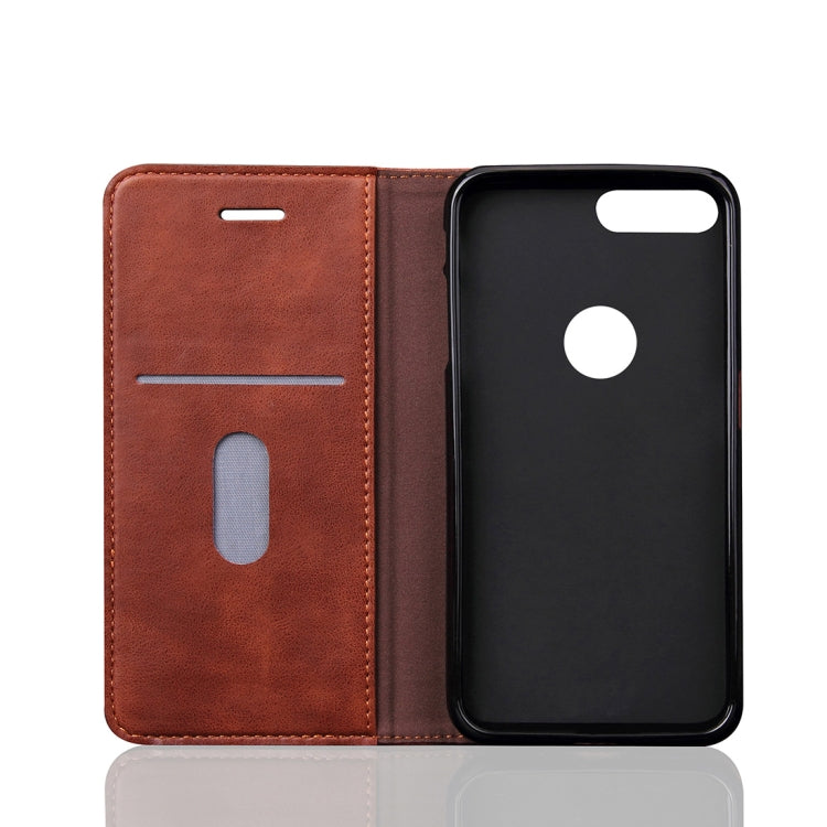 For OnePlus 5T Retro Crazy Horse Texture Casual Style with Absorption Horizontal Flip Leather Case with Holder & Card Slots & Wallet