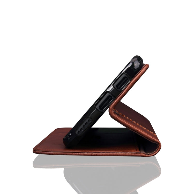 For OnePlus 5T Retro Crazy Horse Texture Casual Style with Absorption Horizontal Flip Leather Case with Holder & Card Slots & Wallet