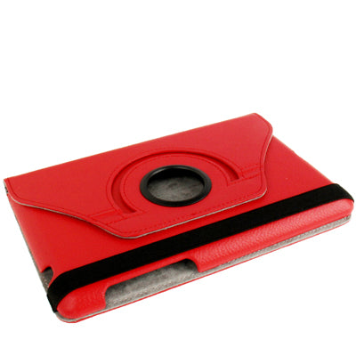 360 Degree Rotation Lichi Texture Leather Case with Holder for Acer Iconia B1-A71
