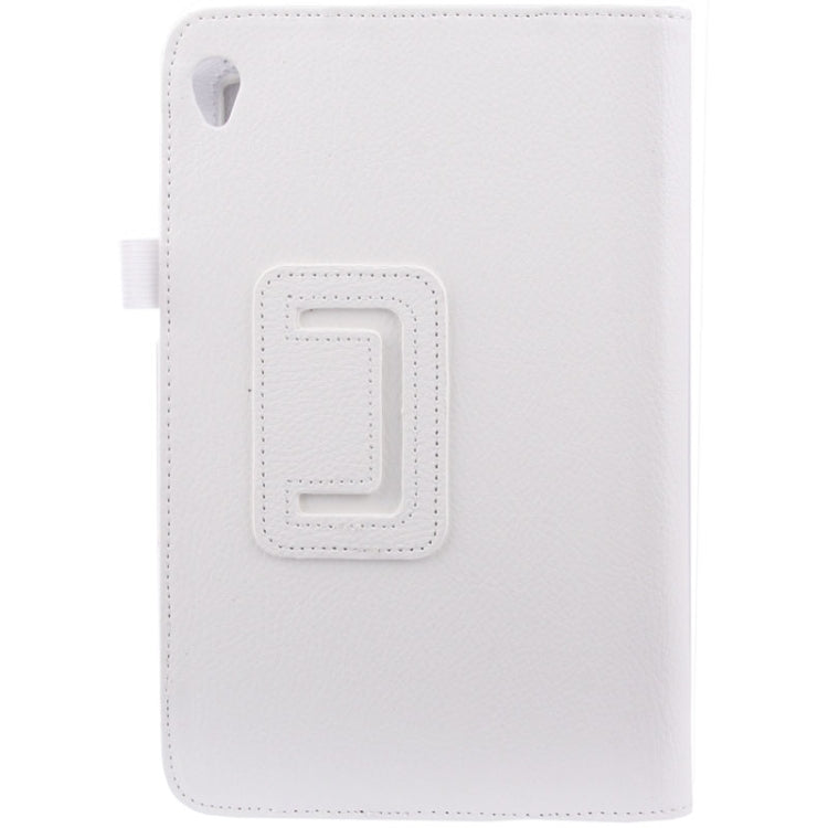 Litchi Texture Horizontal Flip Leather Case with Holder for Acer Iconia W3
