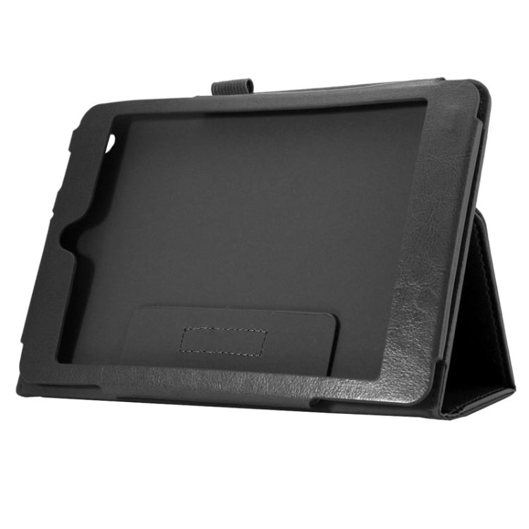 ENKAY Crazy Horse Texture Protective Leather Case with Holder for Acer Iconia A1-830