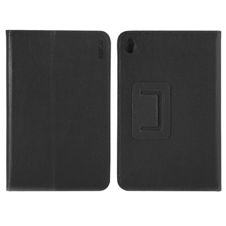 ENKAY Litchi Texture Protective Leather Case with Holder for Acer Iconia W4-820