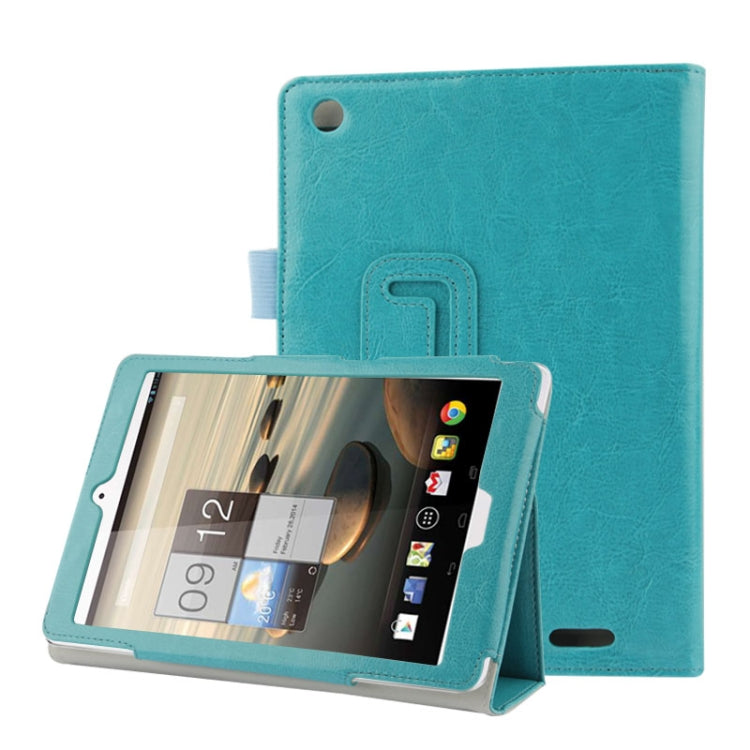Crazy Horse Texture Protective Leather Case with Holder for Acer Iconia A1-830