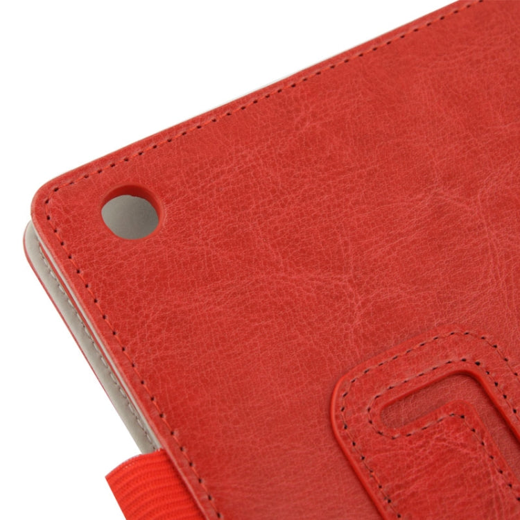 Crazy Horse Texture Protective Leather Case with Holder for Acer Iconia A1-830