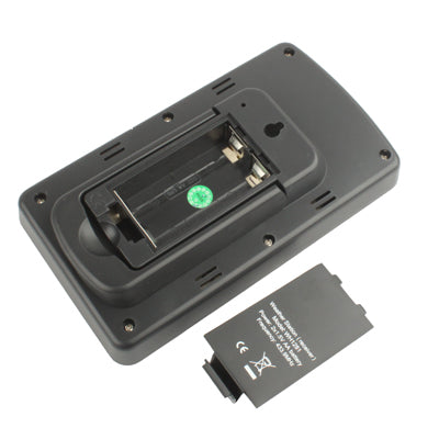 Wireless Weather Station LCD Display Clock with Perpetual Calendar / Temperature / Humidity / Remote Sensor / Weather Forecast Tendency / Alarm / LED Backlight